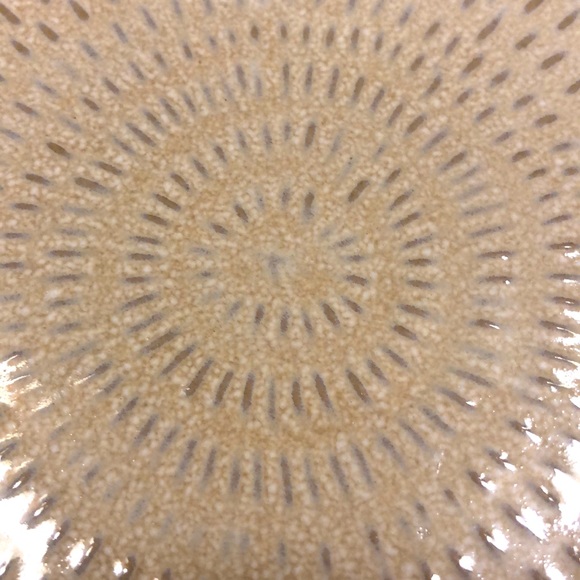 RUFF HEWN STITCH Charger Plate / Tan - Picture 3 of 6